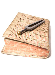 Fototapeta premium alte Notenhandschrift