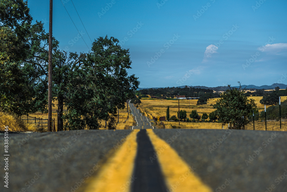 Poster Country Road