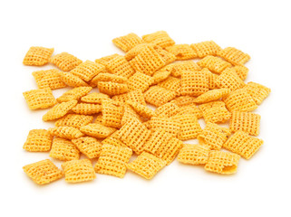 Corn flakes texture background