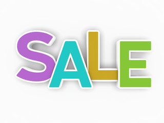 Sale template - 3D Rendering Image