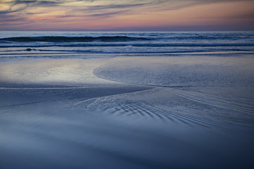 After the sunset at Dog Beach in Del Mar, California