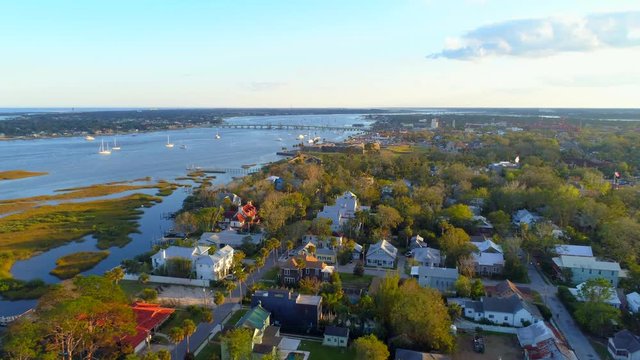 St Augustine Florida residential neighborhood