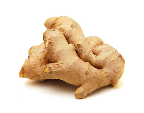 Isolated ginger. Element of design.