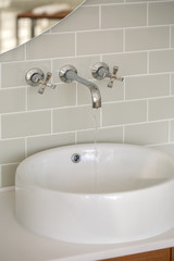 Washroom in modern style