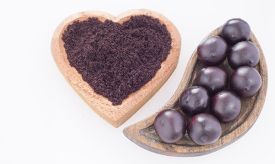 Acai is a Brazilian fruit with wonderful properties - Euterpe oleracea