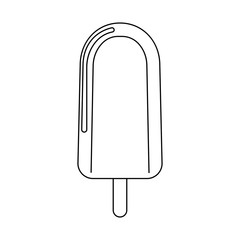 Delicious outline icecream