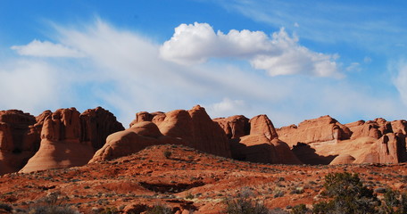 Fototapeta na wymiar Arches National Park Utah