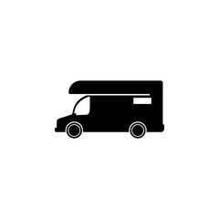 Caravan icon. Motor Home icon. Transport elements. Premium quality graphic design icon. Simple icon for websites, web design, mobile app, info graphics