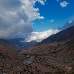A small village in the valley