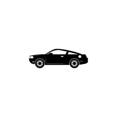 Muscle car icon. Transport elements. Premium quality graphic design icon. Simple icon for websites, web design, mobile app, info graphics