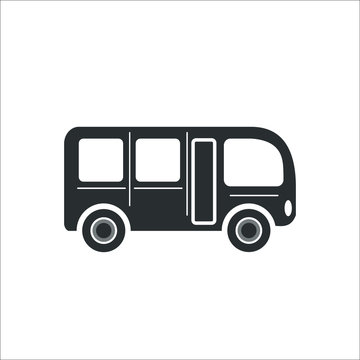bus icon. Vector Illustration