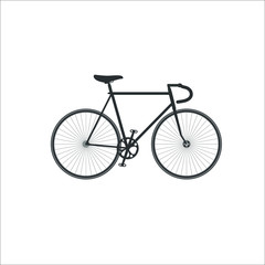 Bicycle icon. Vector Illustration