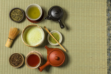 日本の茶　green tea made in Japan