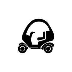 golf cart isolated icon. Illustration of transport elements. Premium quality graphic design icon. Simple icon for websites, web design, mobile app, info graphics