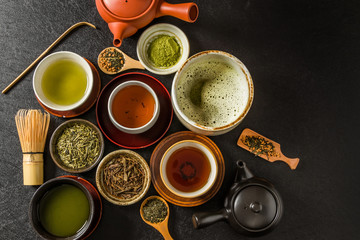 日本の茶　green tea made in Japan