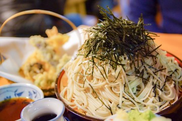 大盛のざるそば