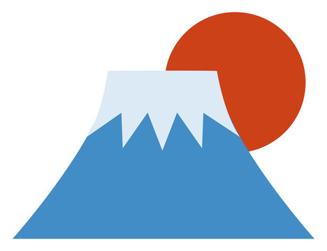 recommend clip art: 富士山のイラスト素材