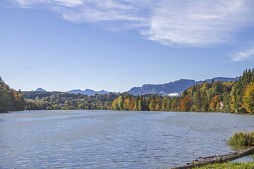 Isarstausee bei Bad Tölz