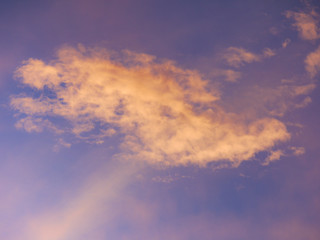 Fototapeta na wymiar cloudy beautiful blue sky background