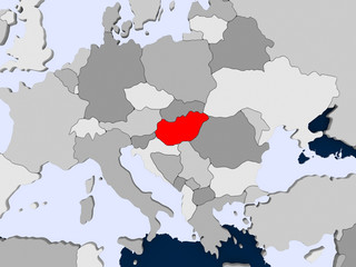 Map of Hungary