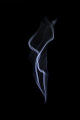 Smoke on black background - 183905931