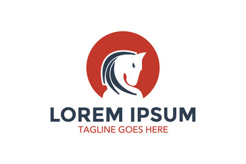 chess related logo. vector illustration. editable