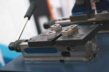 Obraz premium Part for machine processing of metal, industrial background
