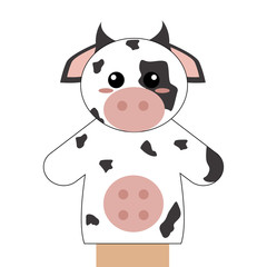 Cute puppet animal