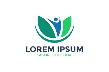 Fototapeta premium dermatology logo. vector illustration. editable