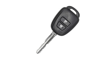  Car key isolated on white background