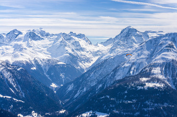 Plakat Swiss alps