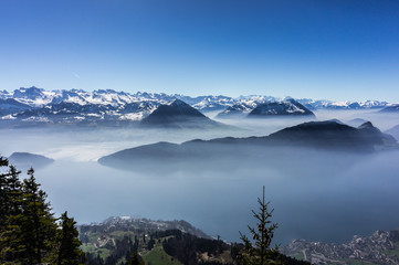 Fototapeta na wymiar Swiss landscapes