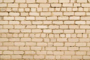 Brick wall in the house as a background