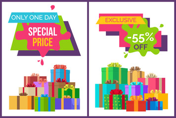 Only One Day Special Price Exclusive Sale Posters