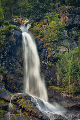 Nardis waterfalls in Val di Genova, Adamello-Brenta Natural Park  in the northern Italy