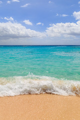 Fototapeta na wymiar A Bermudan Beach