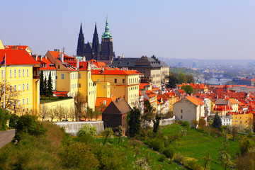 Obraz premium Prague Castle panorama, Prague, Czech Republic