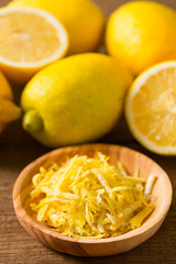lemon zest