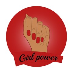 Girl Power. Feminism concept. - 183921173