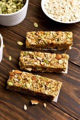 No baked granola bar