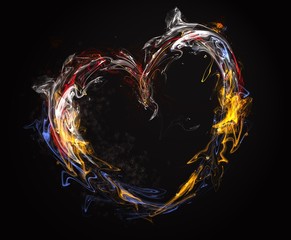 kartka serce,święto zakochanych,walentynki © kasiaczn