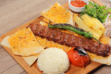 Famous Turkish Shish Kebab