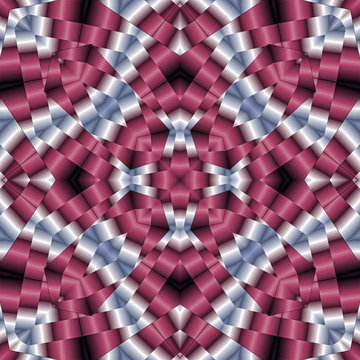 abstrakt geometrisch farbgradient illustration rosa wei&szlig; silber