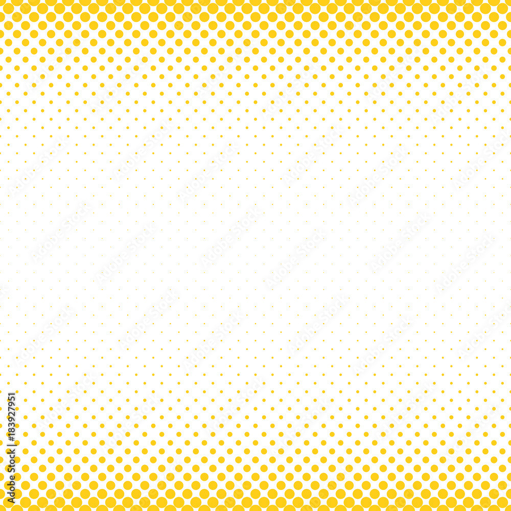 Poster abstract halftone dot pattern background - vector graphic from circles in varying sizes