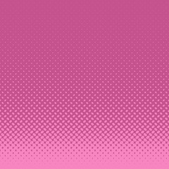 Pink abstract halftone ellipse pattern background - vector graphic design with diagonal elliptical dots in varying sizes