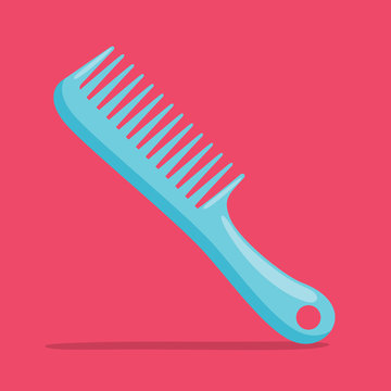 recommend clip art: Comb Vector Illustration