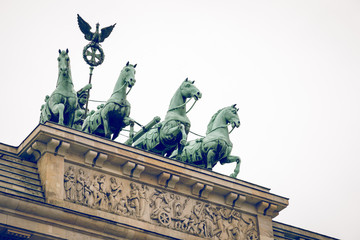 Berlin Brandenburg Gate (Brandenburger Tor), Berlin, Germany
