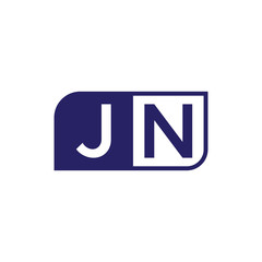 Fototapeta premium initial letter logo simple shape