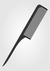 Comb, Hairbrush icon. Vector illustration.