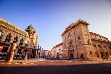 Gemeindehaus am Graben in Prag, Tschechische Republik